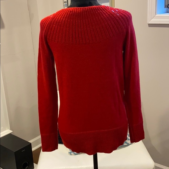 Apt. 9 Red Sweater - Rhinestone & Sparkle, Small - Picture 4 of 7